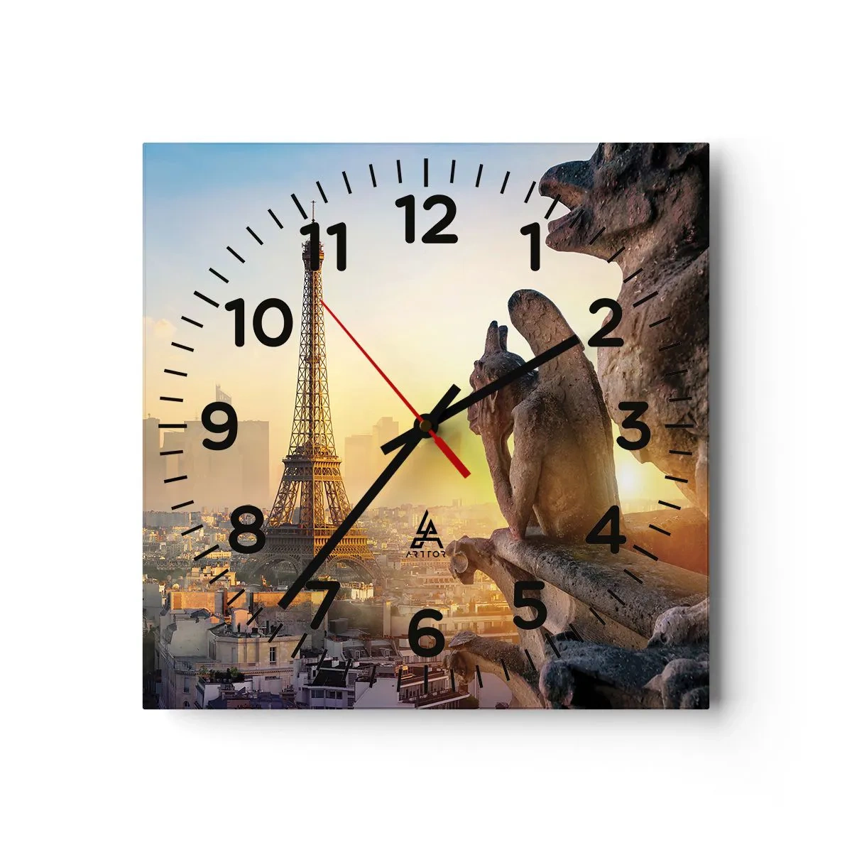 Horloge murale - Pendule murale - Tellement de choses ont changés... - 40x40 cm