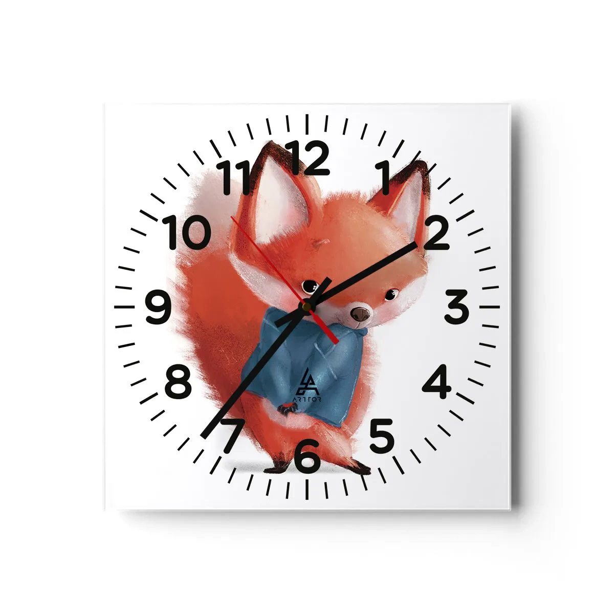Horloge murale - Pendule murale - Est-ce que ça me va? - 30x30 cm