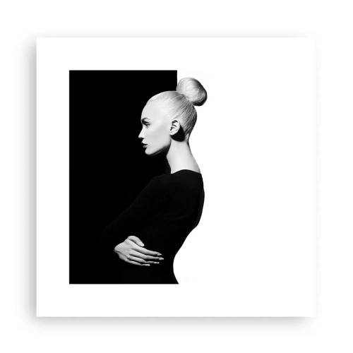 Affiche - Poster - Tout simplement une femme - 30x30 cm