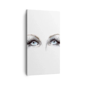Impression sur toile - Image sur toile - Yeux d'ange? - 45x80 cm