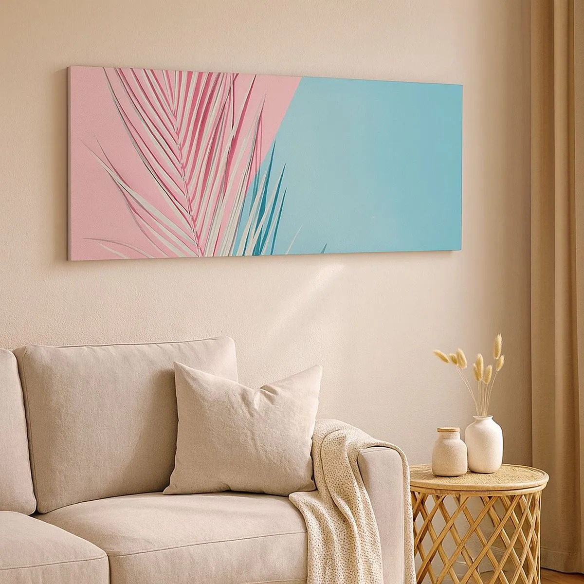 Impression sur toile - Image sur toile - Impression tropicale - 100x40 cm