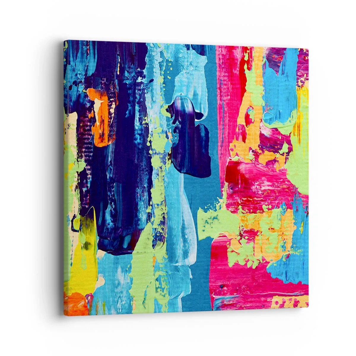 Impression sur toile - Image sur toile - La vie est belle! - 40x40 cm