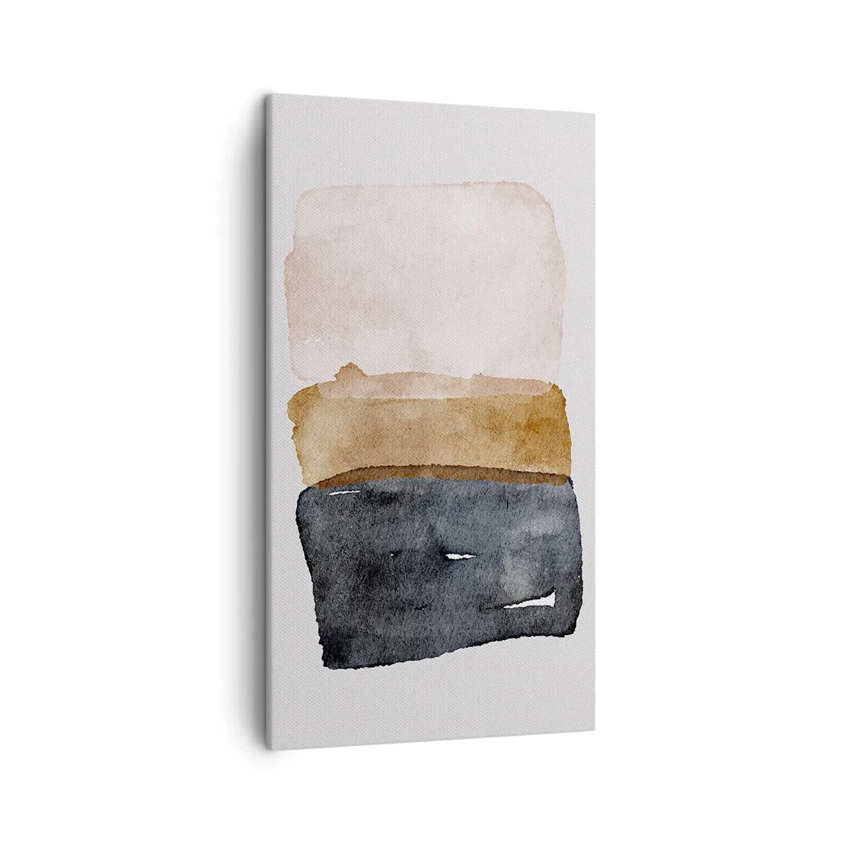 Impression sur toile - Image sur toile - Composition de couleurs de la terre - 45x80 cm