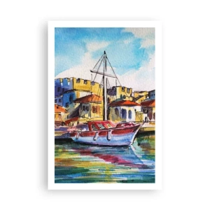 Affiche - Poster - Après-midi arc-en-ciel - 61x91 cm