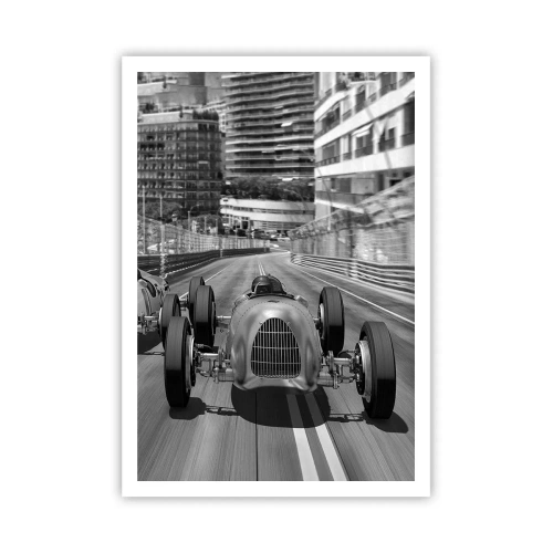 Affiche - Poster - Il y a longtemps à Monté Carlo - 70x100 cm