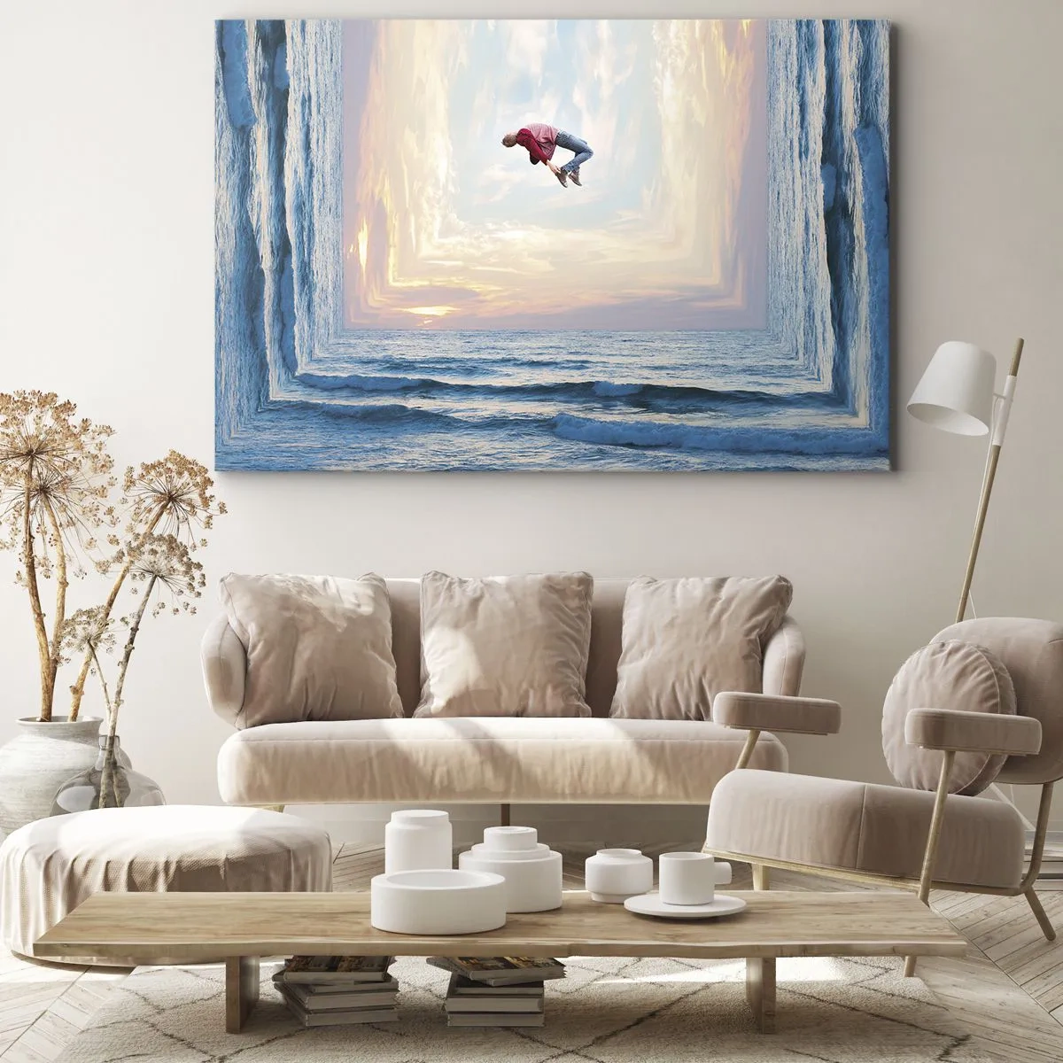 Impression sur toile - Image sur toile - Vers une autre dimension - 70x50 cm