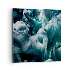 Impression sur toile - Image sur toile - Mouvement des couleurs - 70x70 cm