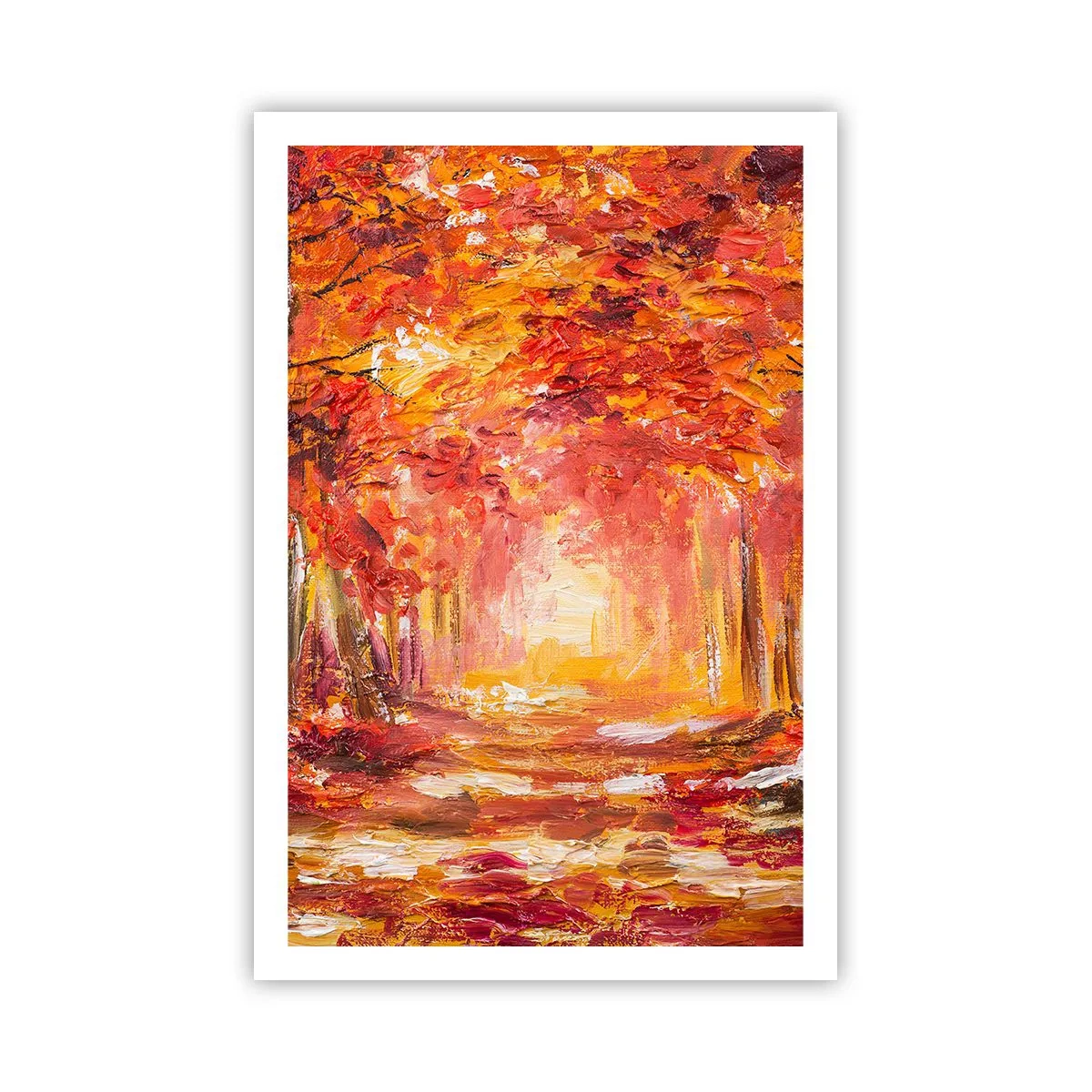 Affiche - Poster - Forêt de cuivre - 61x91 cm