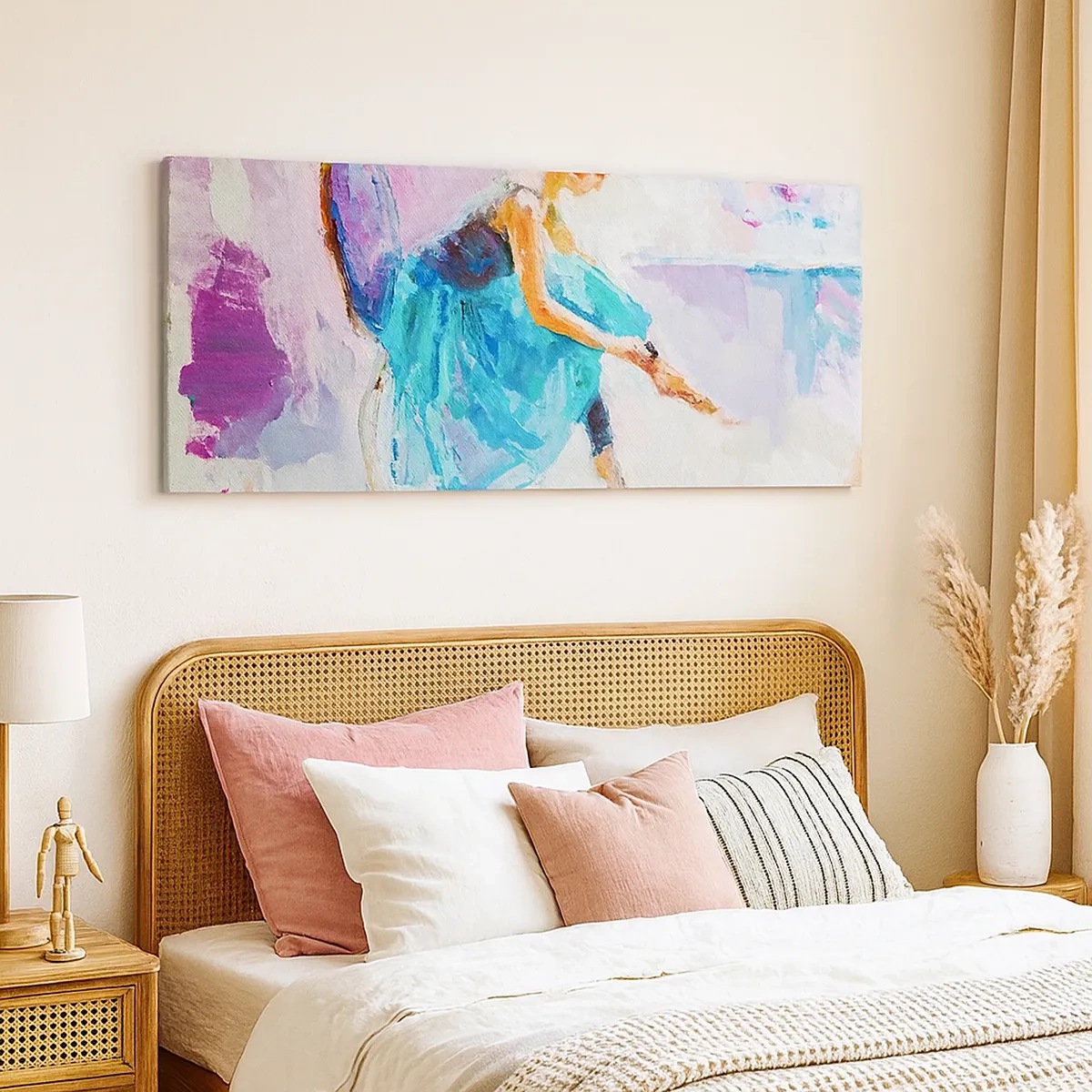 Impression sur toile - Image sur toile - Grâce ineffable, charme subtil - 30x30 cm