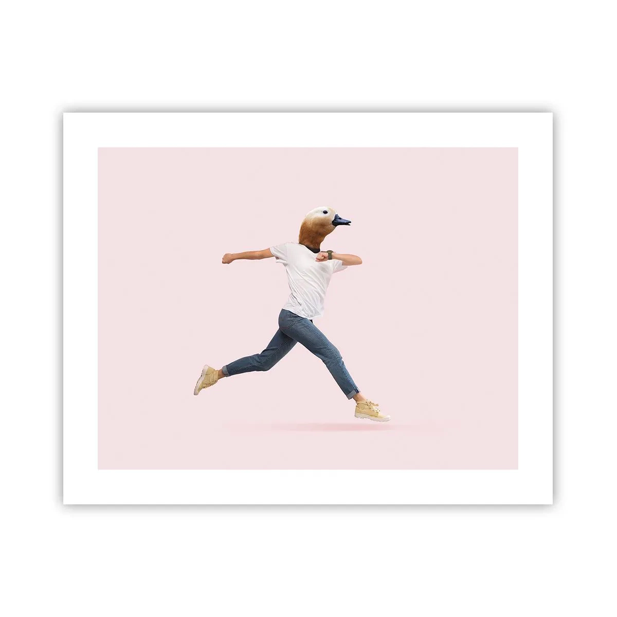 Affiche - Poster - Une pincée d'absurdité - 50x40 cm