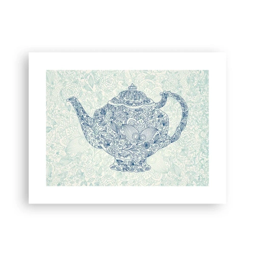 Affiche - Poster - Le charme du thé - 40x30 cm