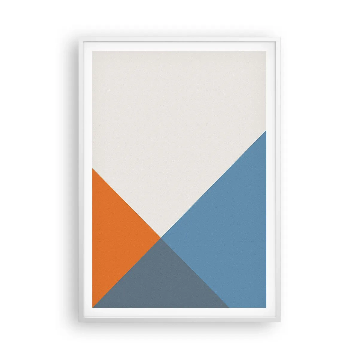 Affiche dans un cadre blanc - Poster - Sous cette angle.... - 70x100 cm