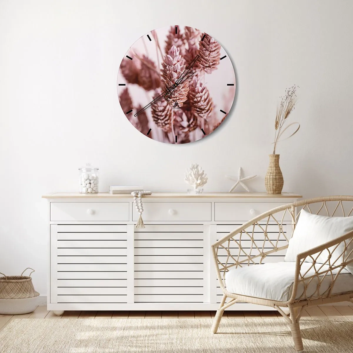 Horloge murale - Pendule murale - Apparemment discret - 40x40 cm