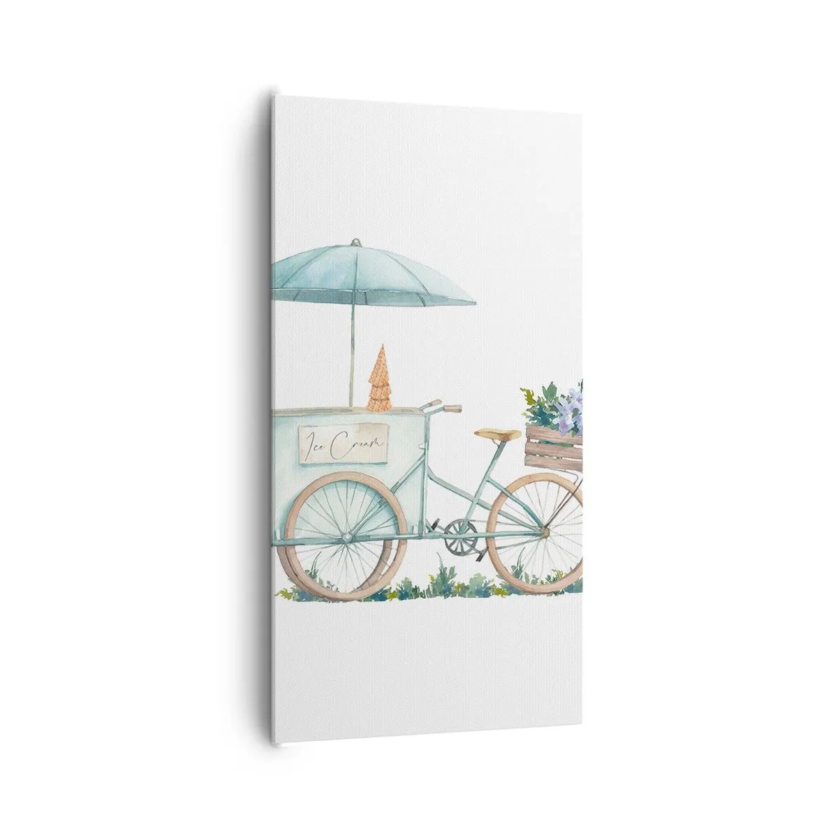 Impression sur toile - Image sur toile - Doux souvenir d'été - 65x120 cm