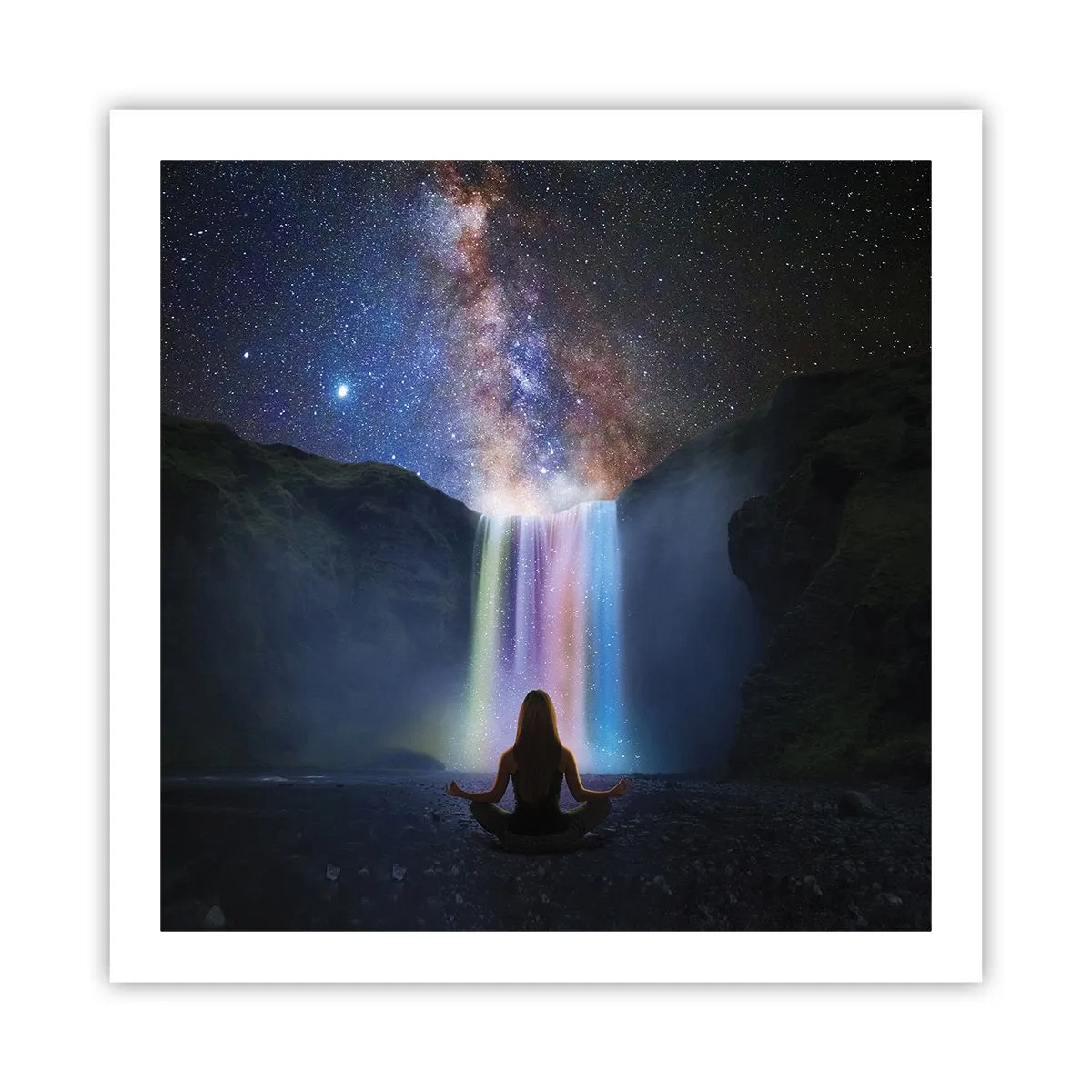 Affiche - Poster - Harmonie absolue - 60x60 cm