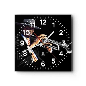 Horloge murale - Pendule murale - Le charme de la vieille école - 30x30 cm
