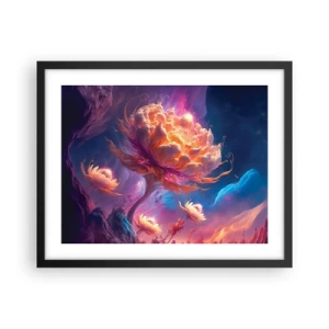 Affiche dans un cadre noir - Poster - Un autre monde - 50x40 cm