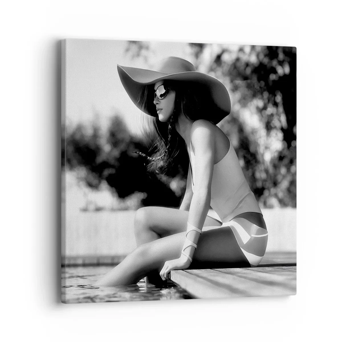 Impression sur toile - Image sur toile - Rêve d'été - 40x40 cm