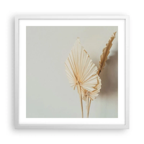 Affiche dans un cadre blanc - Poster - Quand tu dois t’apaiser - 50x50 cm