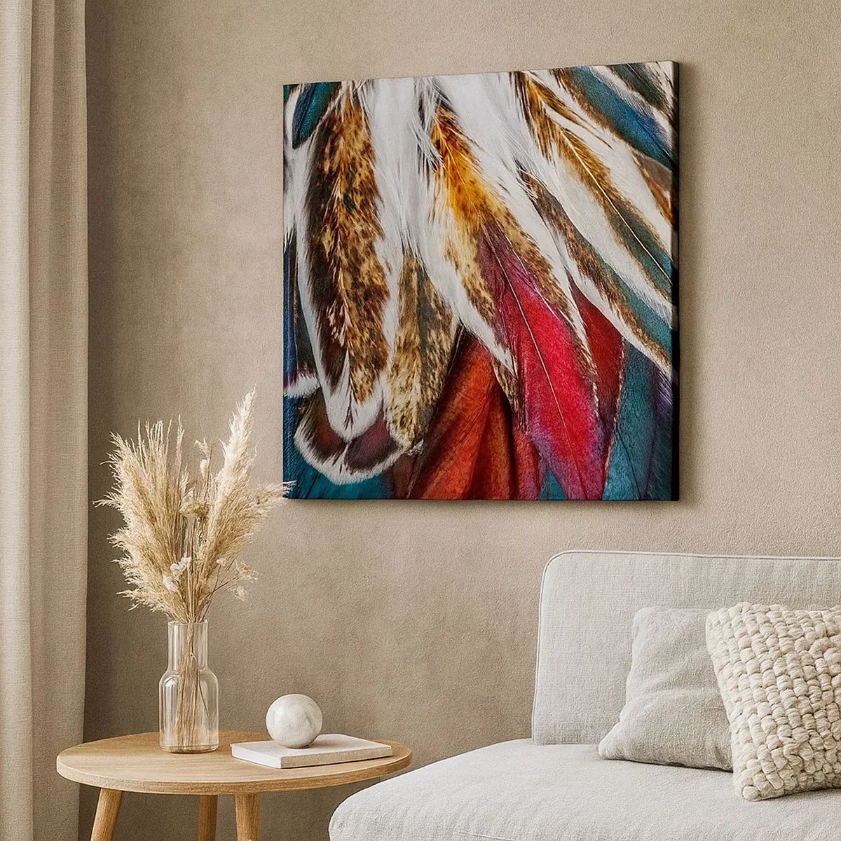 Impression sur toile - Image sur toile - Secrets de vol - 30x30 cm