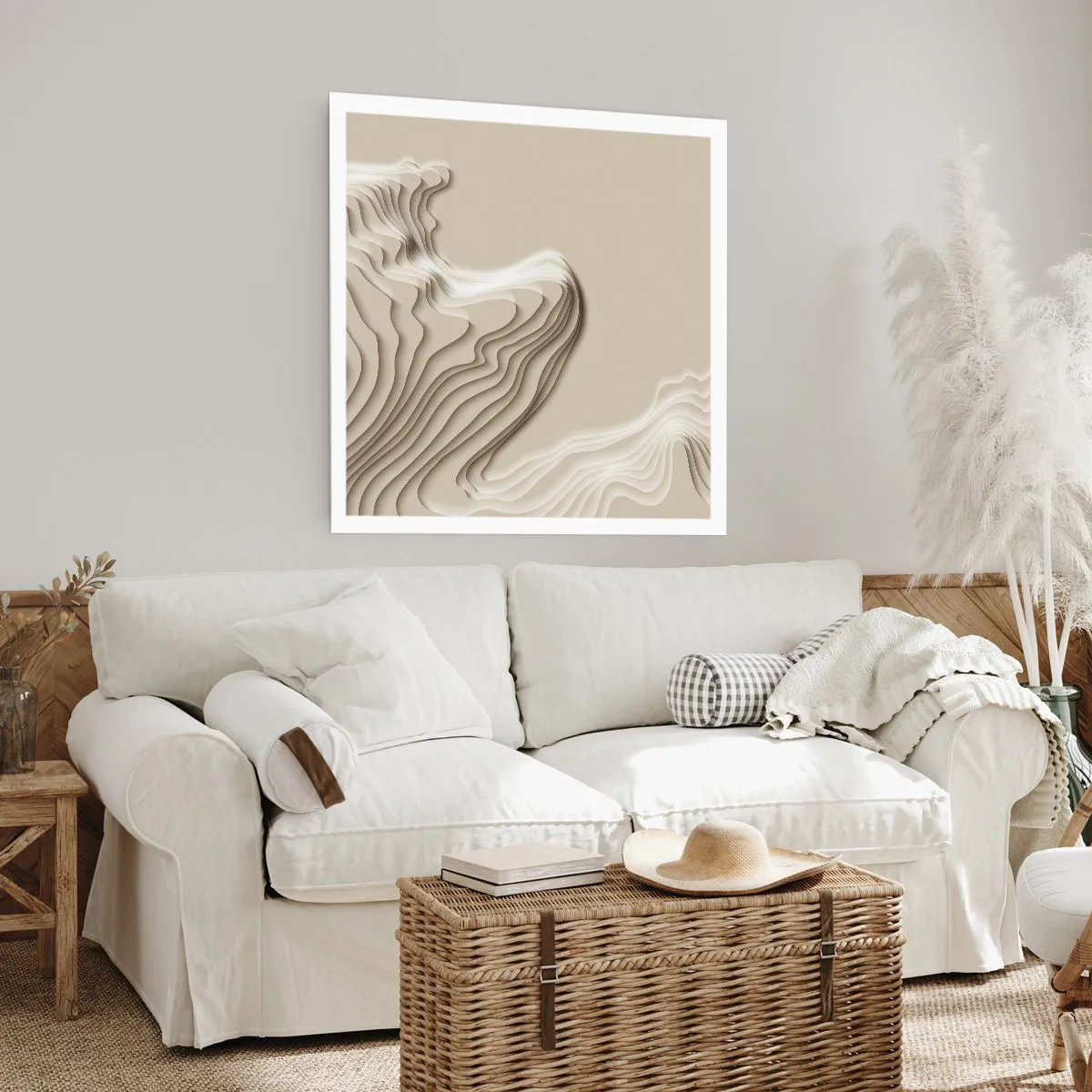 Affiche - Poster - Topographie artistique - 60x60 cm