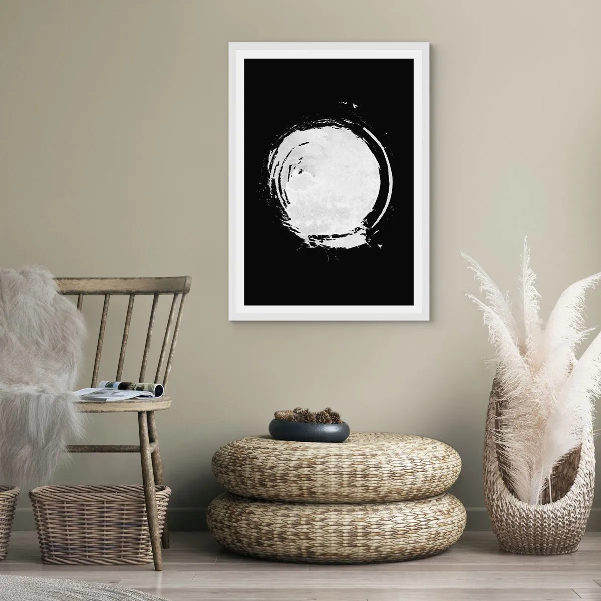 Affiche dans un cadre blanc - Poster - Belle sortie - 70x100 cm