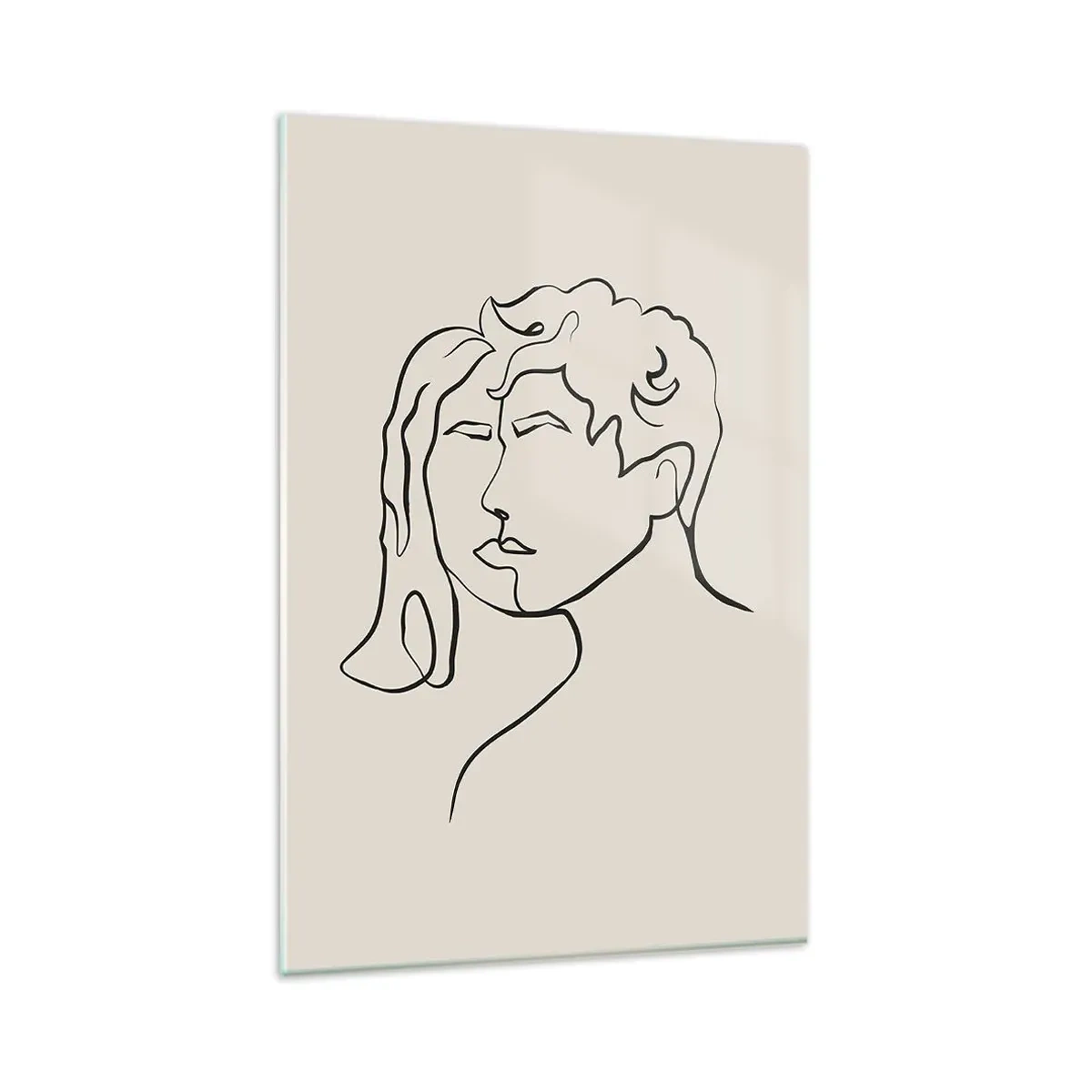 Impression sur verre - Image sur verre - Et l'unité est apparue - 80x120 cm