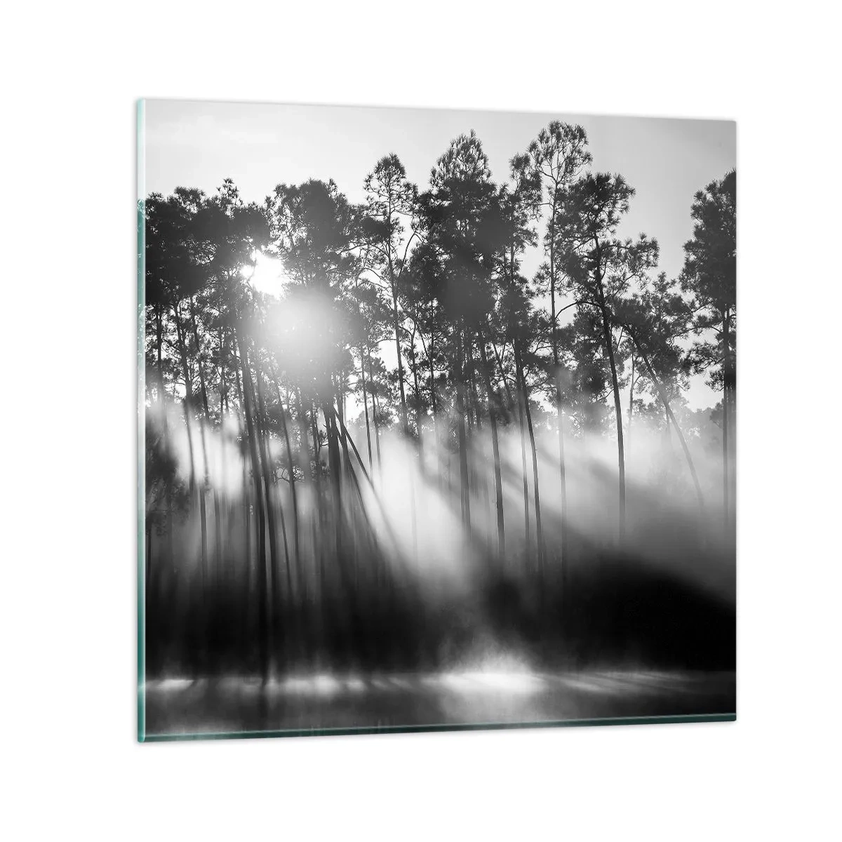 Impression sur verre - Image sur verre - Soleil inarrêtable - 30x30 cm