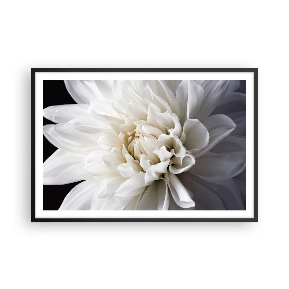 Affiche dans un cadre noir - Poster - Le matin de la jeune mariéé - 91x61 cm