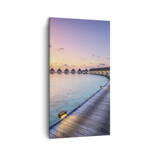 Impression sur toile - Image sur toile - Vacances - retour aux sources - 45x80 cm