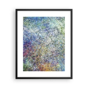 Affiche dans un cadre noir - Poster - Ce n'est pas si simple - 40x50 cm