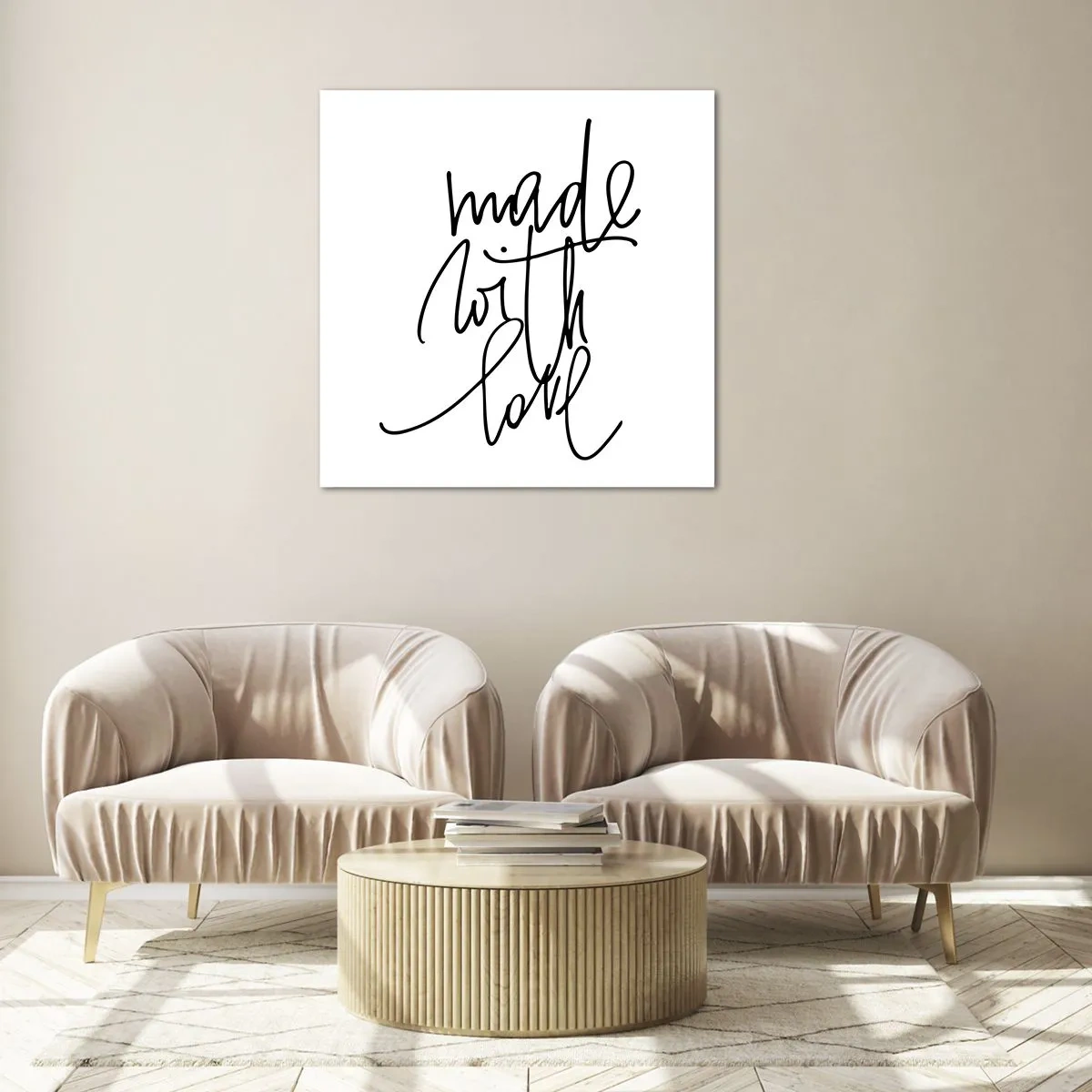 Impression sur verre - Image sur verre - La meilleure marque - 60x60 cm