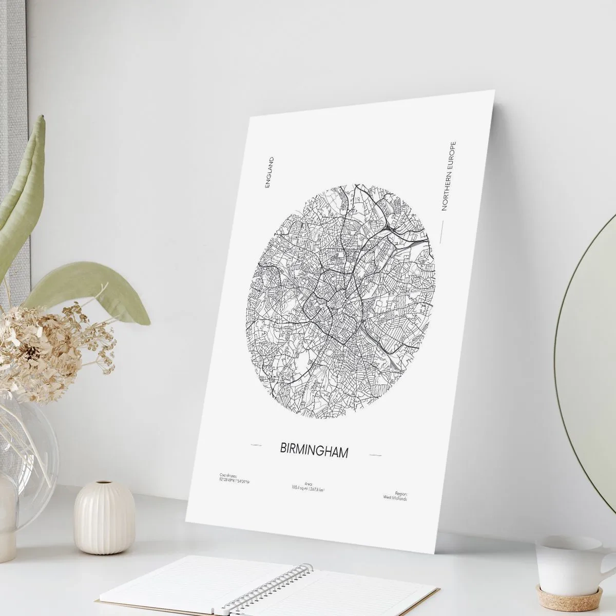 Affiche - Poster - Anatomie de Birmingham - 30x40 cm