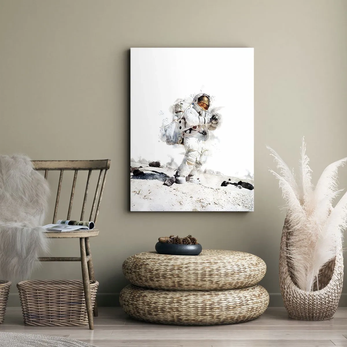 Impression sur toile - Image sur toile - Envoyé de la Terre - 65x120 cm