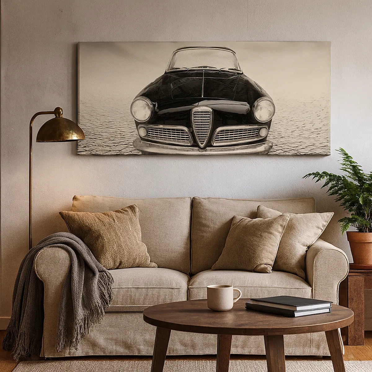 Impression sur toile - Image sur toile - Et alors! Tu ne m'aime pas? - 30x30 cm