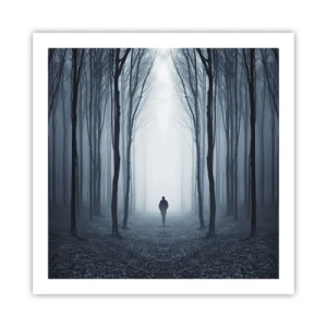 Affiche - Poster - Tout est simple et clair - 60x60 cm