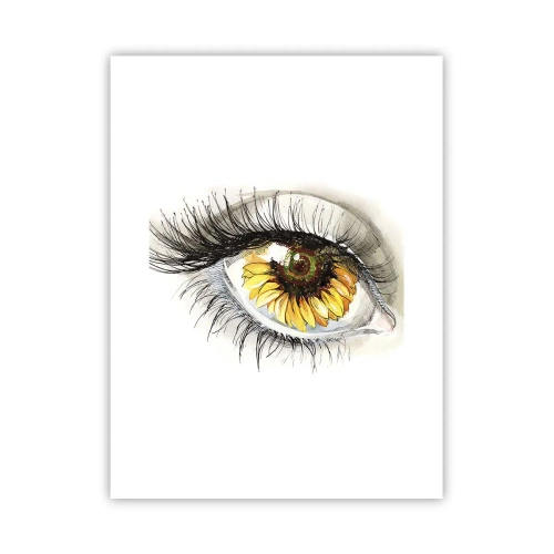 Affiche - Poster - Un look aussi chaud que l'été - 30x40 cm