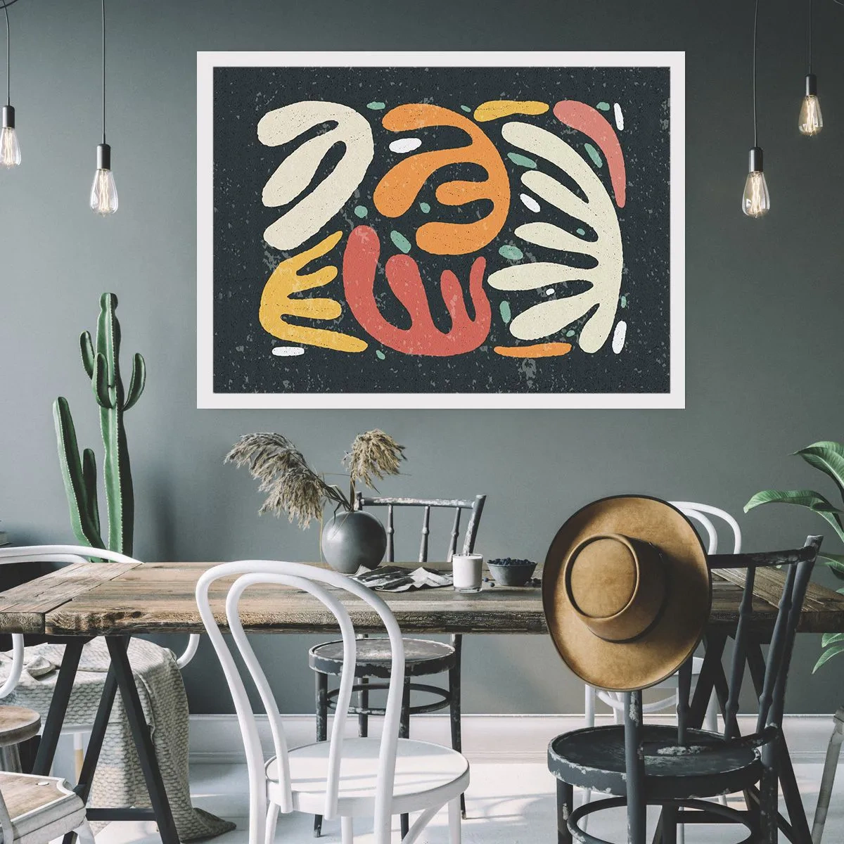 Affiche - Poster - Composition – Je suis sur le point de t'attraper - 70x50 cm