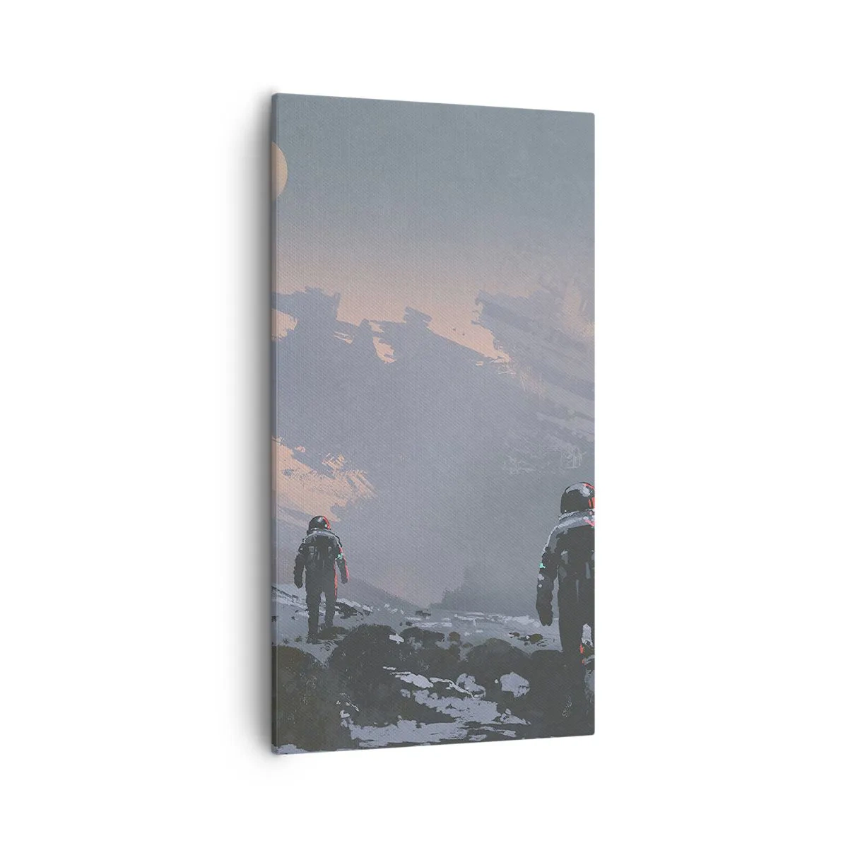 Impression sur toile - Image sur toile - Sous une étoile inconnue - 55x100 cm