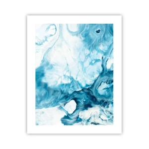 Affiche - Poster - Concert de bleu - 40x50 cm