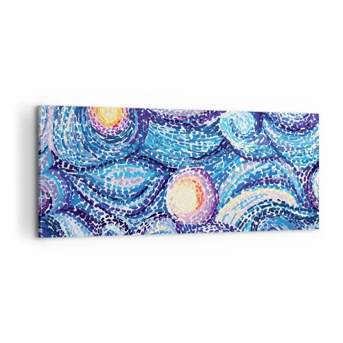 Impression sur toile - Image sur toile - D'après un tableau de van Gogh - 100x40 cm