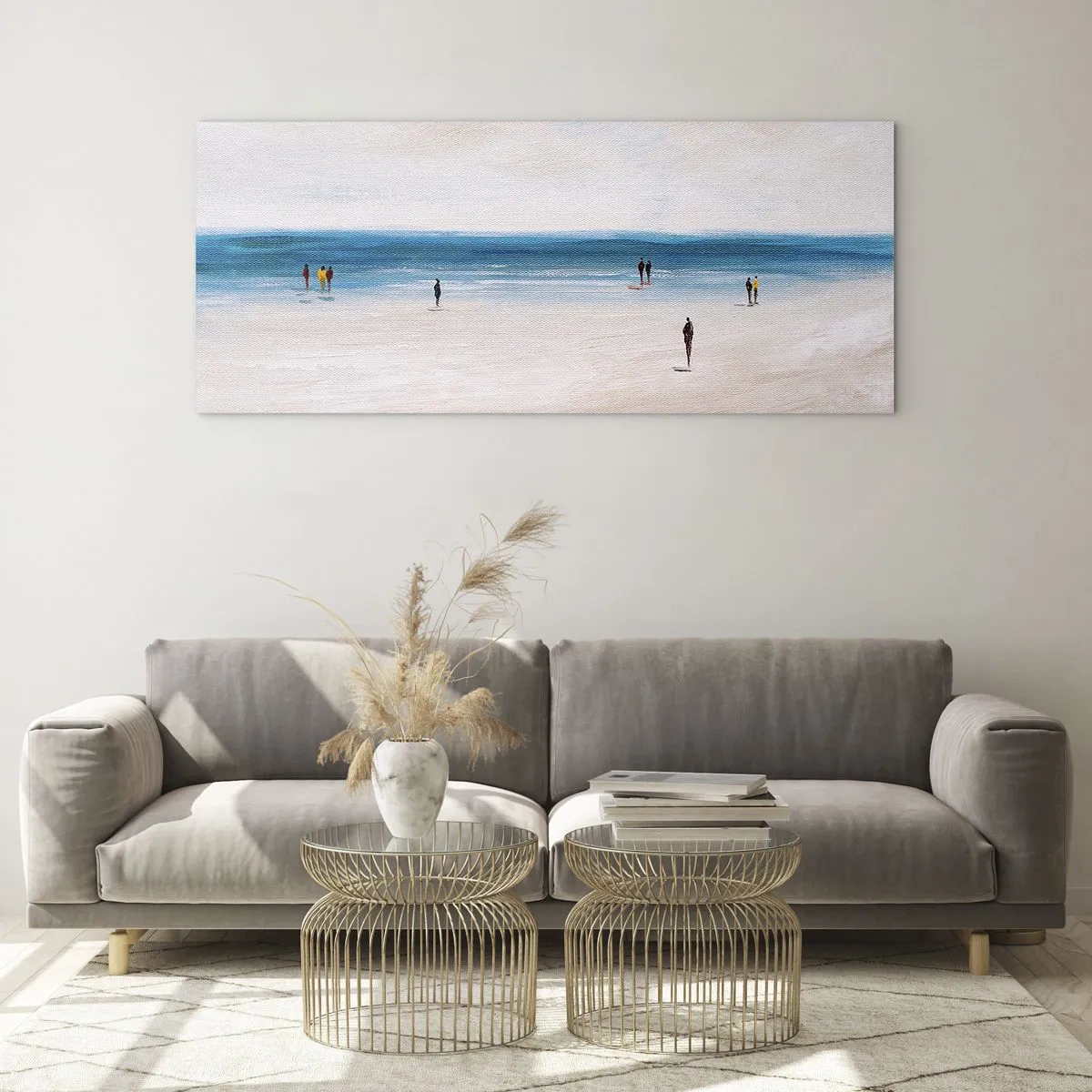 Impression sur verre - Image sur verre - Un besoin naturel - 90x30 cm