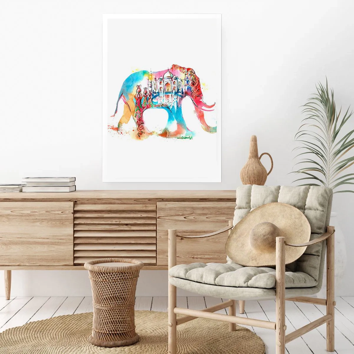 Affiche - Poster - Inde - l'aura de l'amour - 70x100 cm