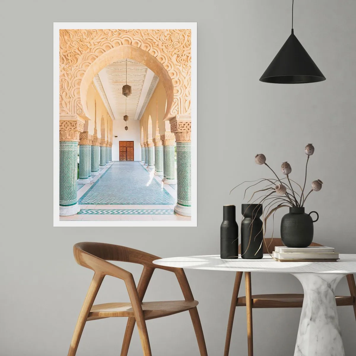 Affiche - Poster - D'après les histoires de Shéhérazade - 40x50 cm