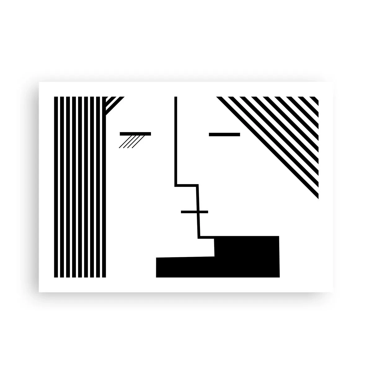 Affiche - Poster - Juste un baiser - 70x50 cm