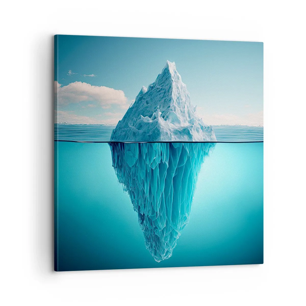 Impression sur toile - Image sur toile - Reine de Glace - 60x60 cm