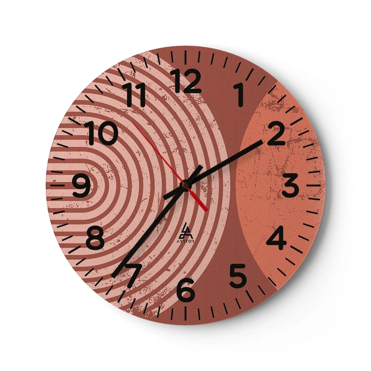 Horloge murale - Pendule murale - Une relation proche - 30x30 cm