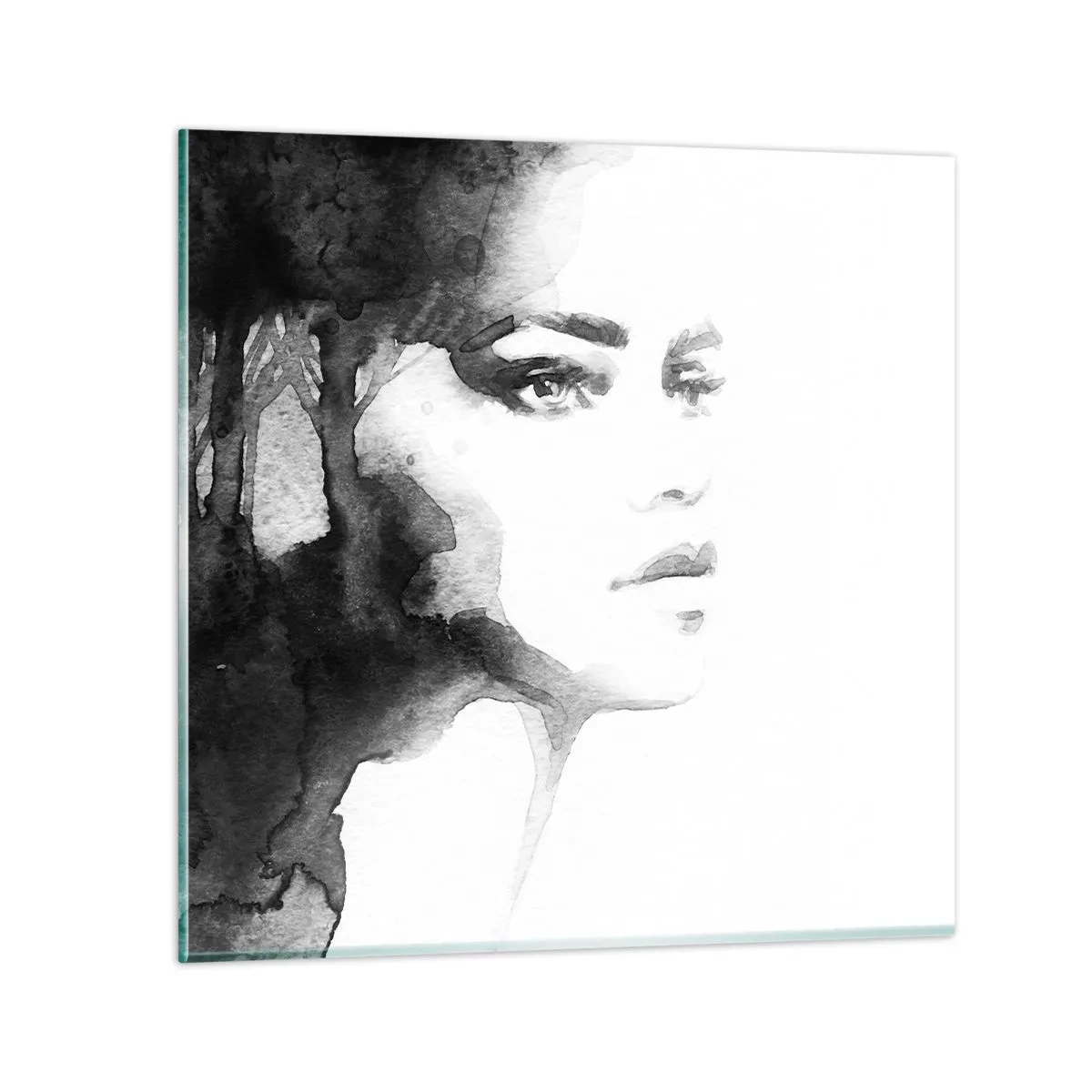 Impression sur verre - Image sur verre - Fait de mystère et de brouillard - 60x60 cm