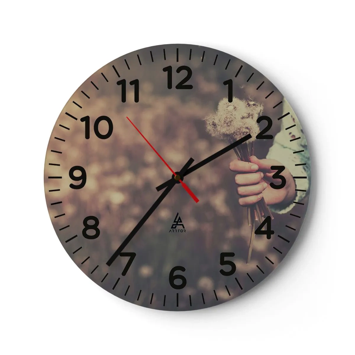 Horloge murale - Pendule murale - Merci de les garder - 40x40 cm