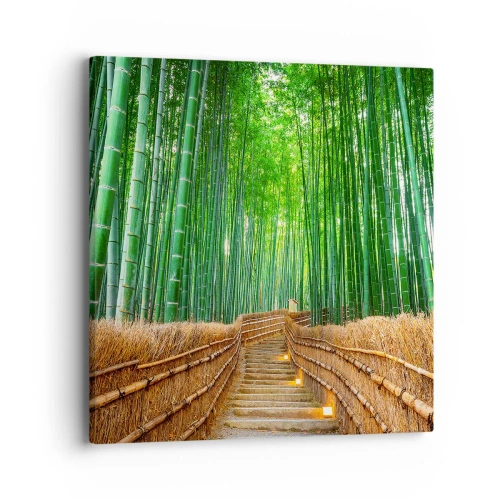 Impression sur toile - Image sur toile - L'essence de la nature asiatique - 40x40 cm